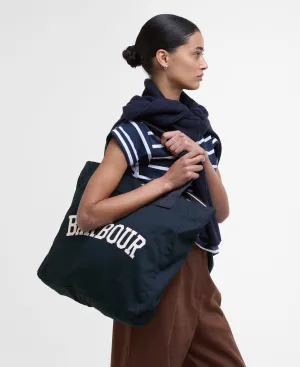 BARBOUR Logo Holiday Tote Bag
