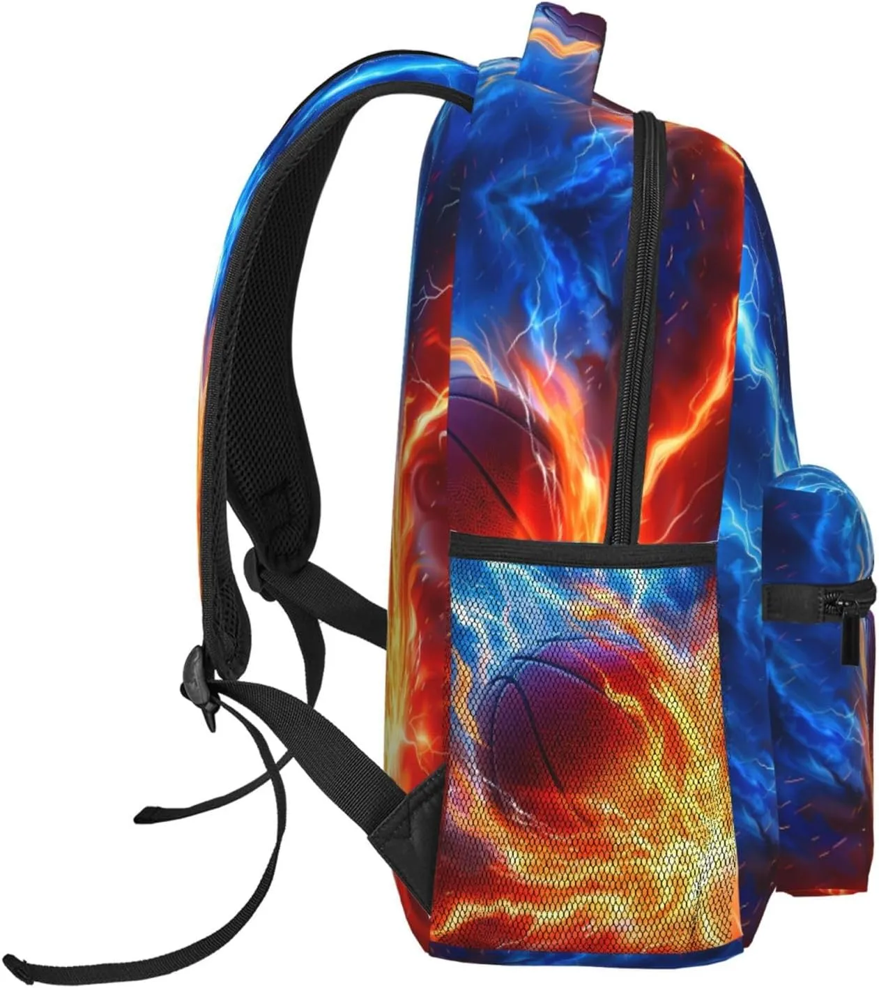 Basketball Backpack for Boys Girls Bookbags Lightweight Adjustable Elementary Middle High School Bags for Kids Children Teenagers Travel Daypack Laptop Hiking Backpacks
