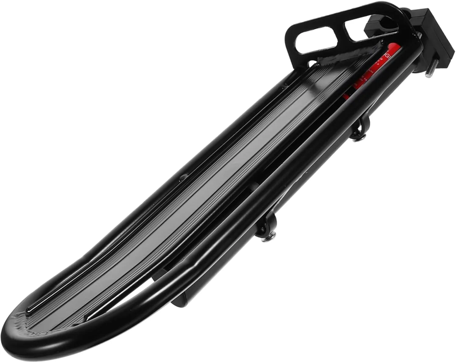Bike Rear Carrier Rack Aluminum Lightweight Cargo Shelf for Easy Transport Quick Release Design Compatible with Road and Mountain Bikes for Trips