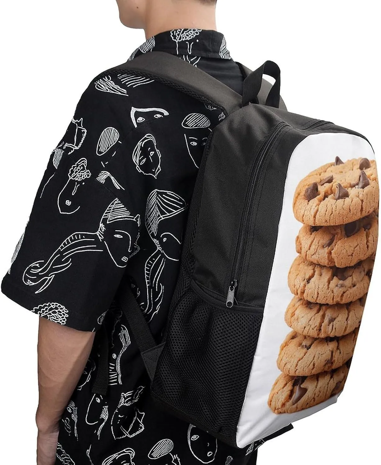 Biscuit Lightweight Backpack Casual Carry On Laptop Backpack,Hiking Bag for Camping Sports Work