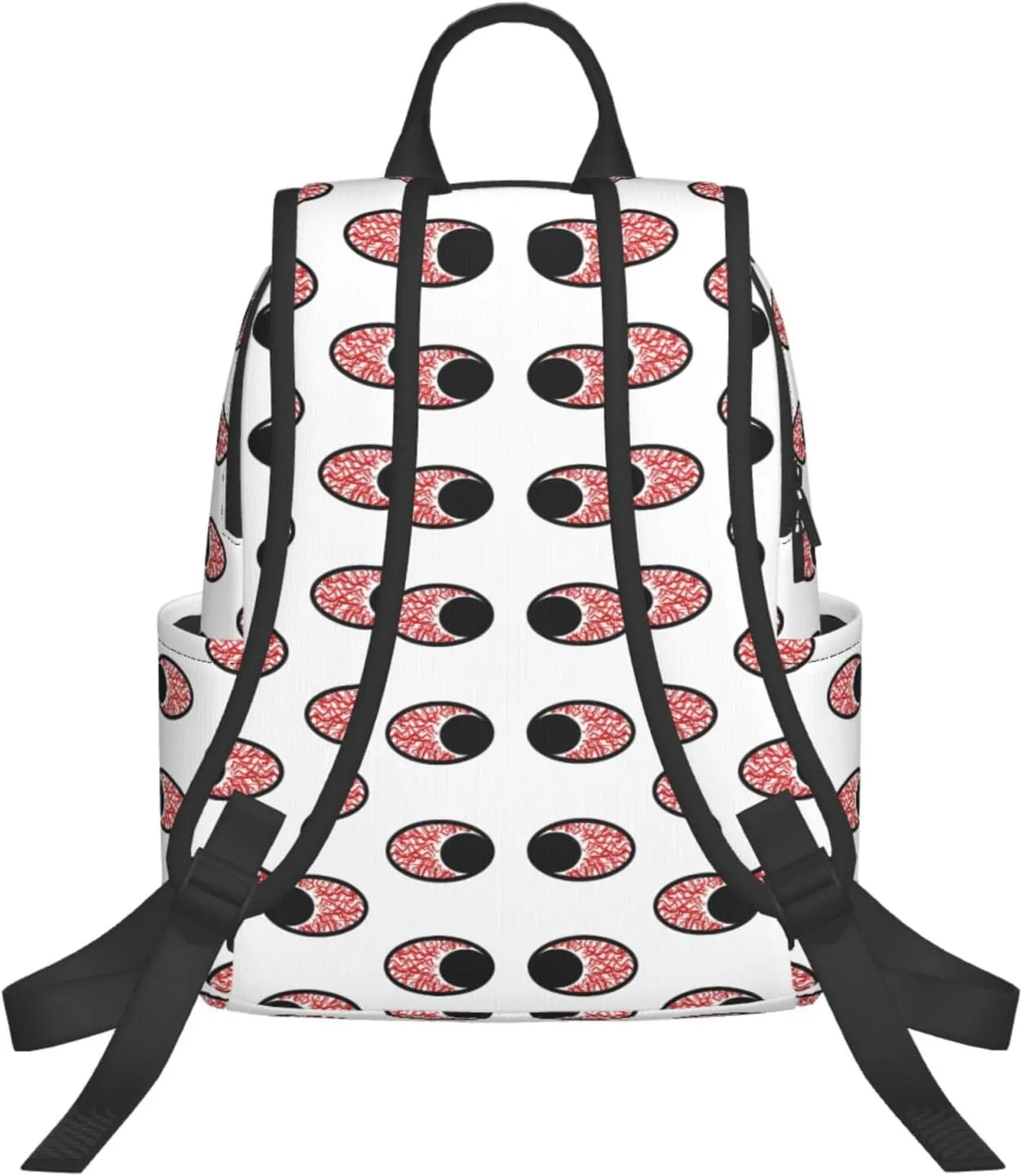 Bloodshot Eyeball Eyes To Eyes Casual Backpacks Large Capacity Laptop Backpack Sports Fitness Rucksack Travel Carry-On Daypack Adjustable Shoulder Strap Work Bag for Outdoor Camping