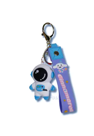 Blue Astronaut Keychain