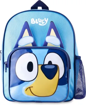 Bluey Backpack Kids Toddlers Preschool Bag Kindergarten 12” Bookbag Rucksack Daycare (Blue 3D)