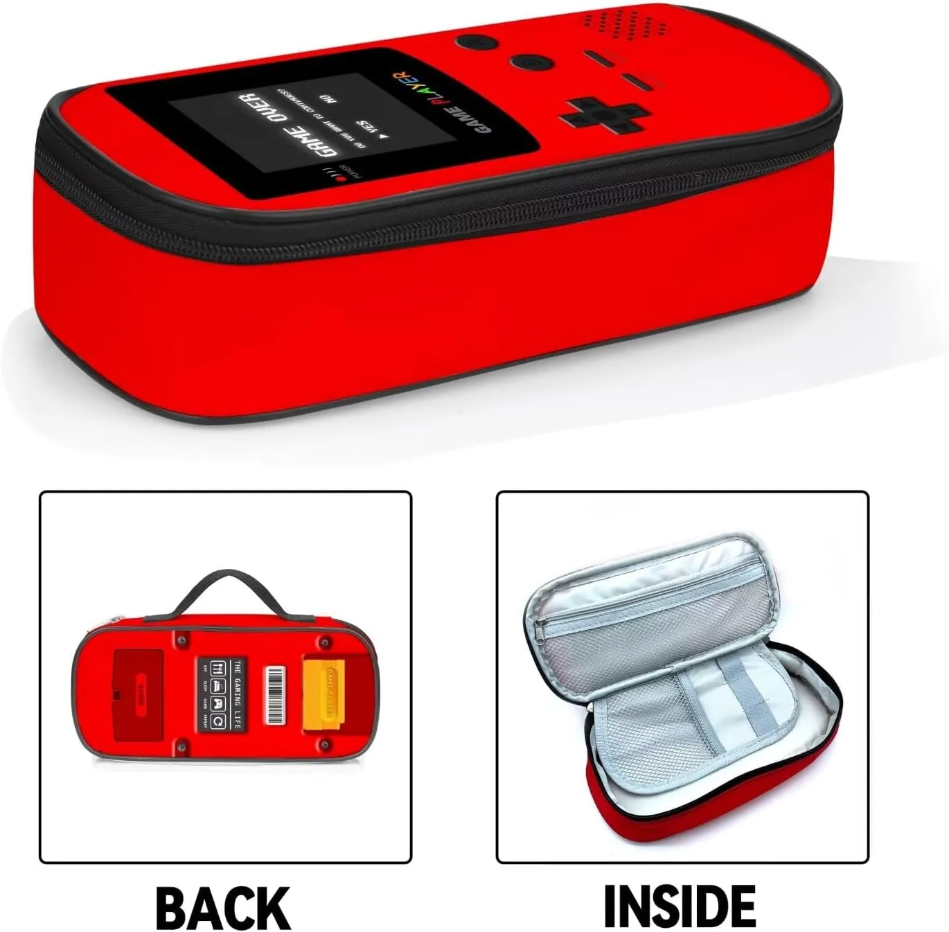 Boys Backpack Set With Lunch Bag and Pencil Case, Gamer Backpacks For Kids Boys Children Teens, Video Game Bookbag, Large Travel Laptop Backpacks…