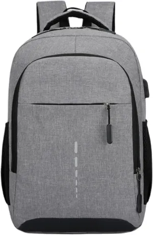 Business Backpack Ultra Lightweight Back Bag For Men's Stylish 15.6" Notebook Backpack Mountaineering Bag(Gray)