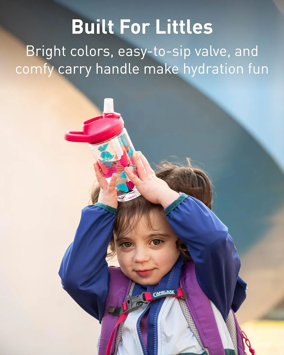 CamelBak Eddy  Kids Water Bottle with Tritan Renew 14oz