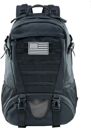 Camo Backpack for Boys,Military Boy Backpacks for Middle Elementary with USA Flag Patch,30L Waterproof Tactical School Backpack for Camping Outdoor
