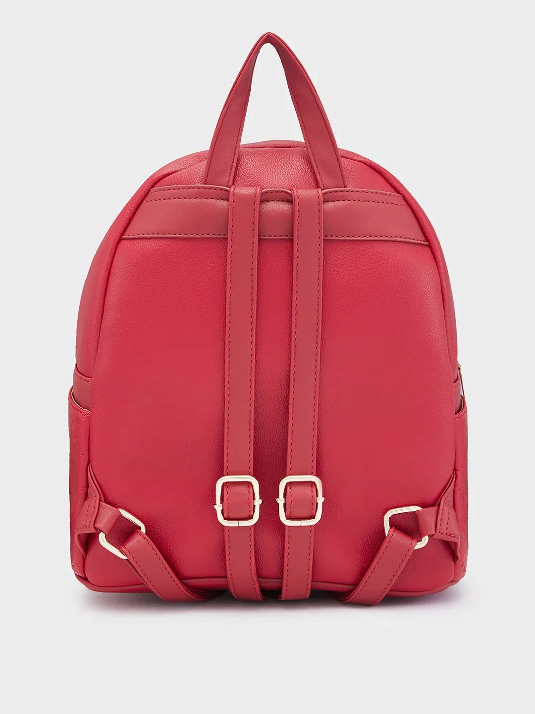 Caprese Brianna Medium Red Backpack