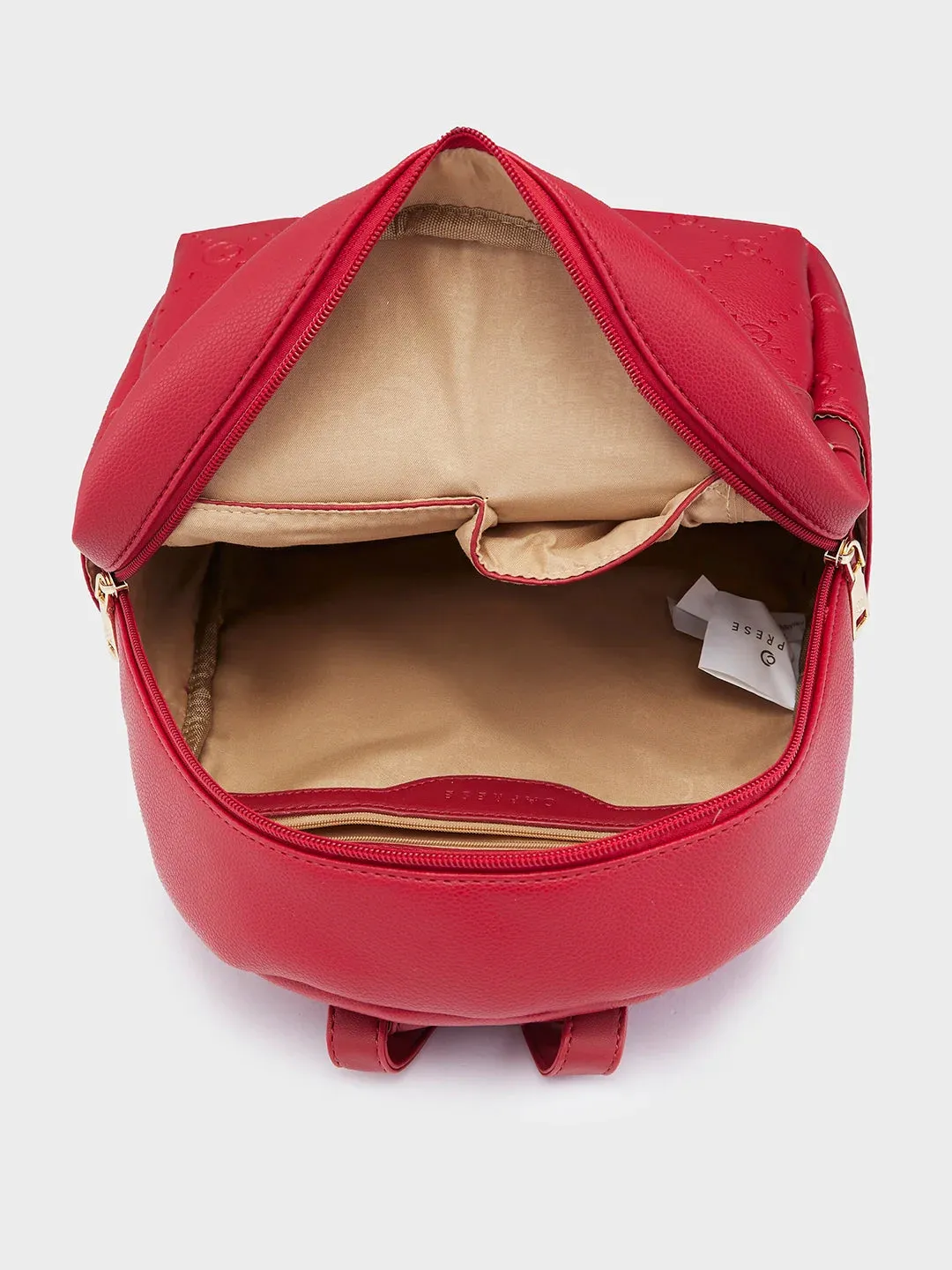 Caprese Brianna Medium Red Backpack