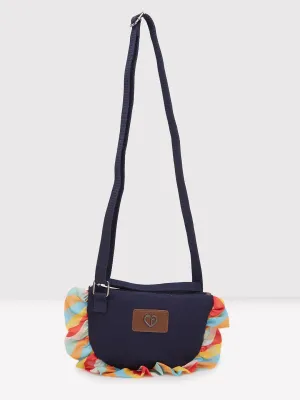 Caprese Oakley Medium Indigo Sling Bag