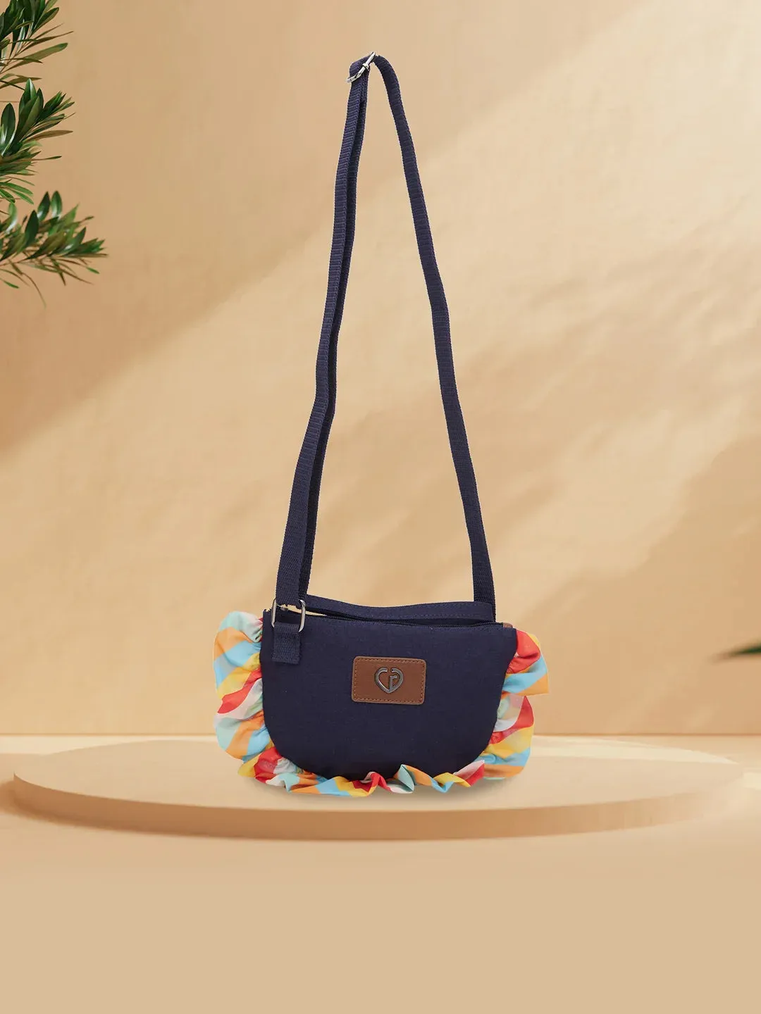 Caprese Oakley Medium Indigo Sling Bag