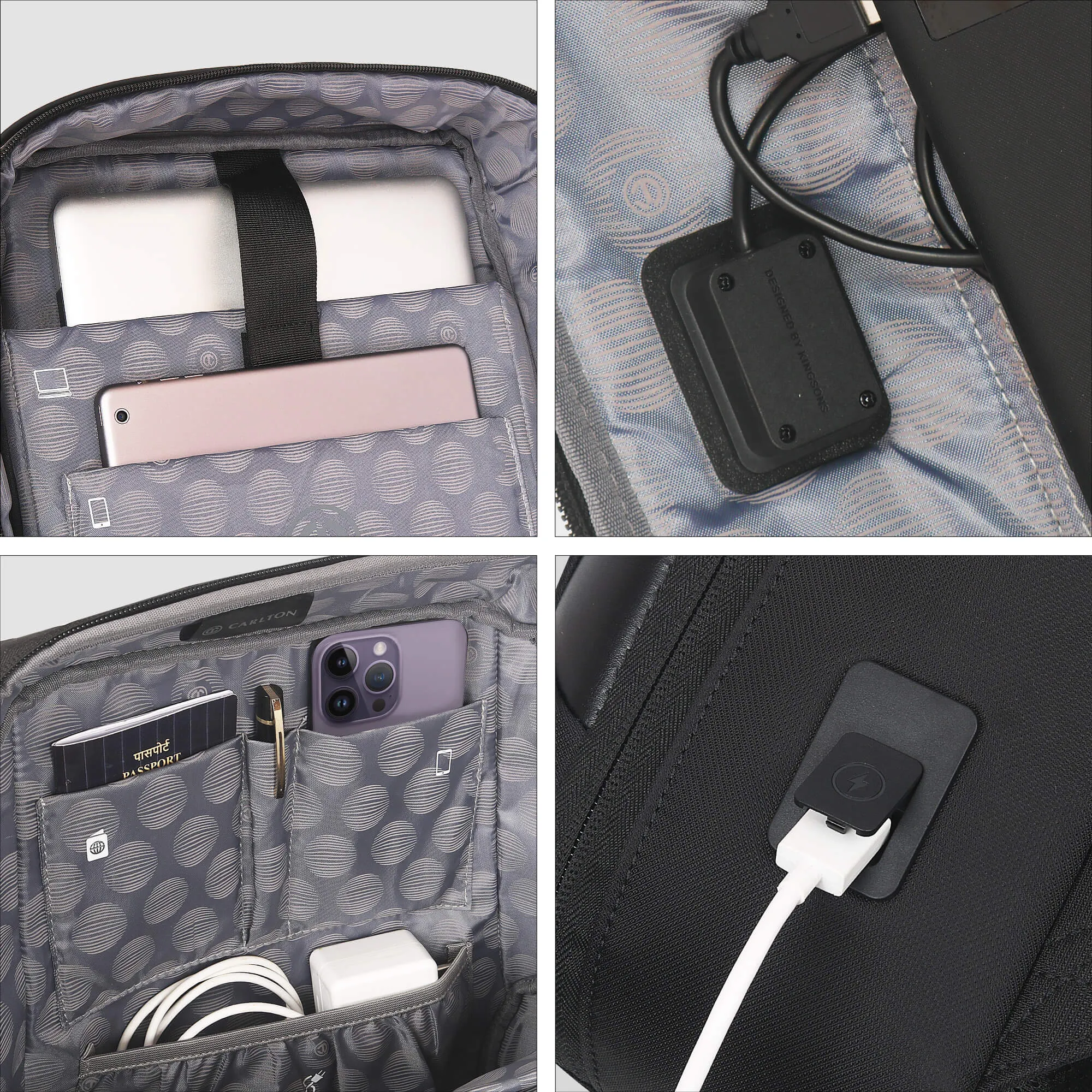 Carlton Bradford Laptop backpack