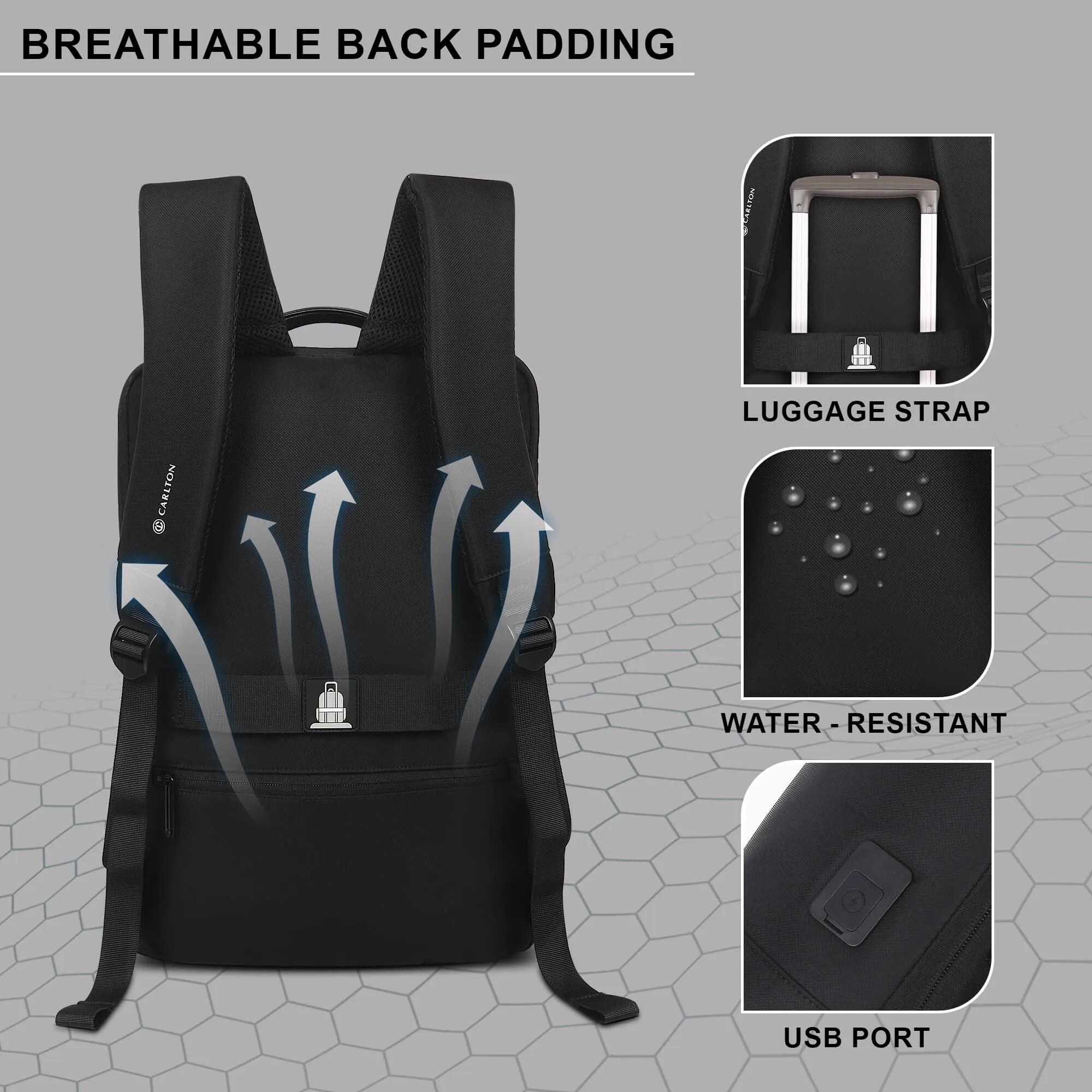 Carlton Bradford Laptop backpack