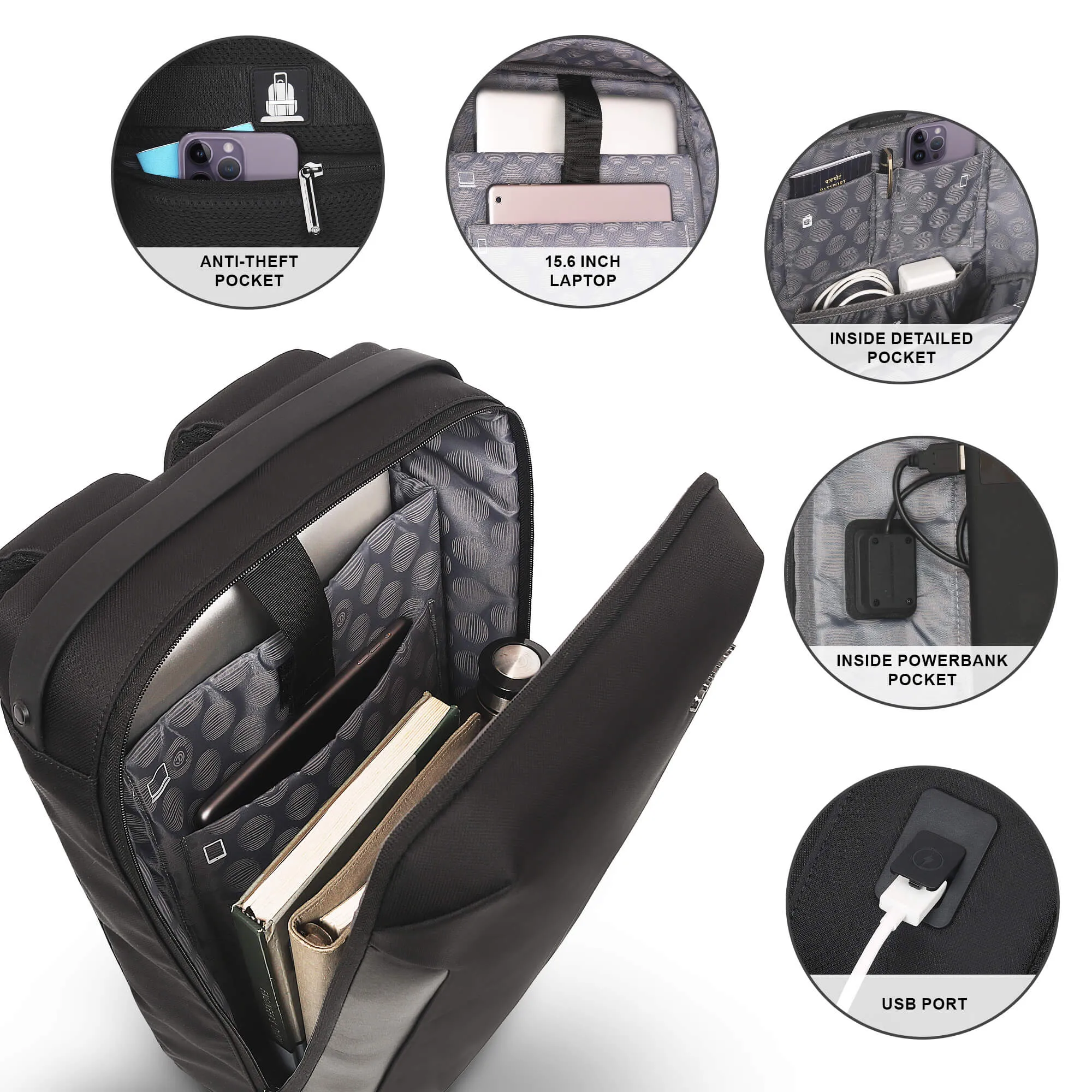 Carlton Bradford Laptop backpack
