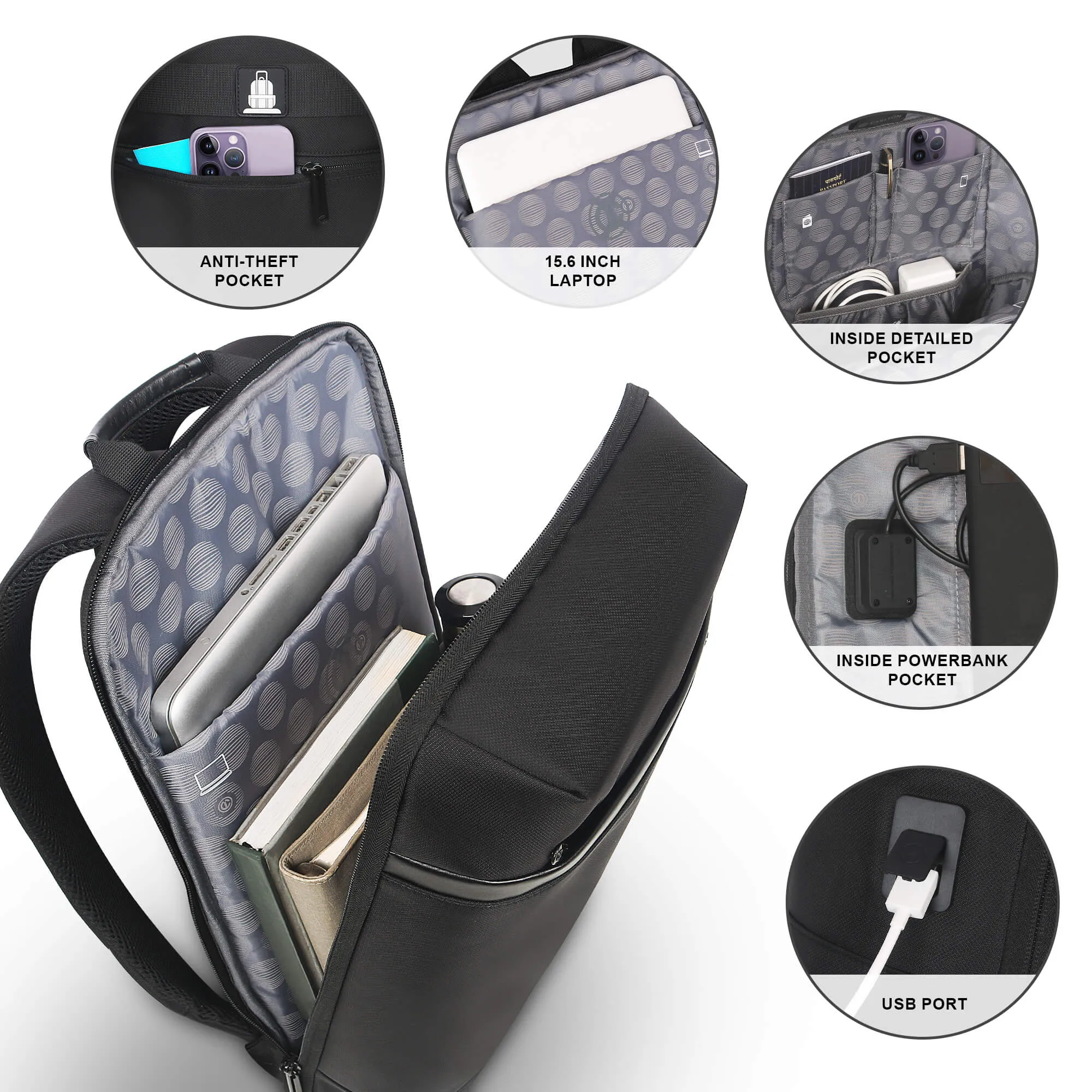 Carlton Bradford Laptop backpack