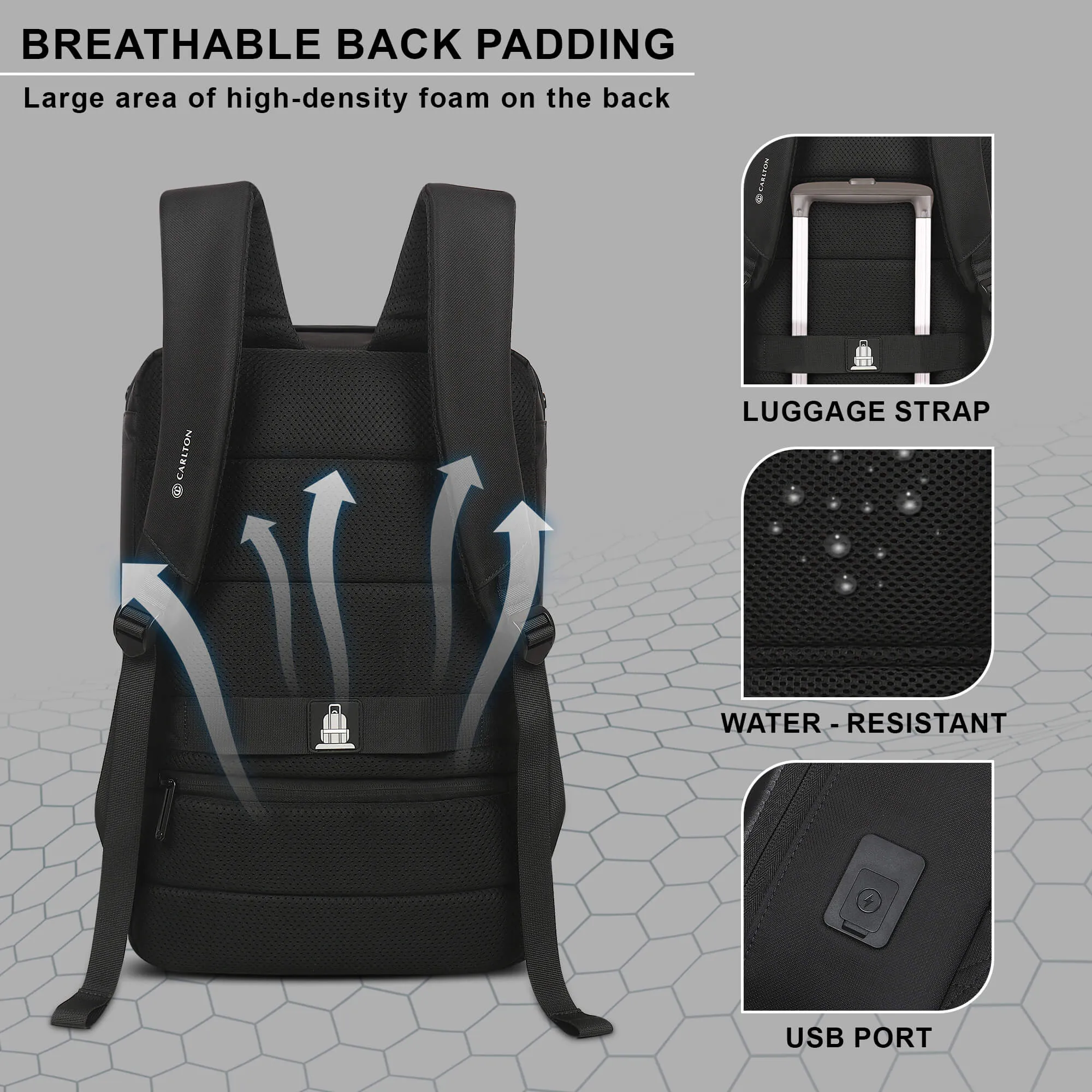 Carlton Bradford Laptop backpack