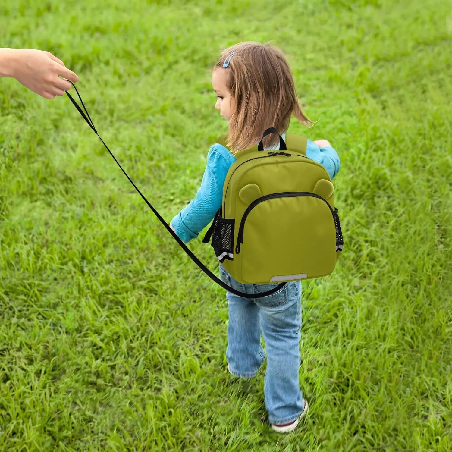 Children's Leash Backpacks, Olive Girl Toddler Backpack 3-6 Years