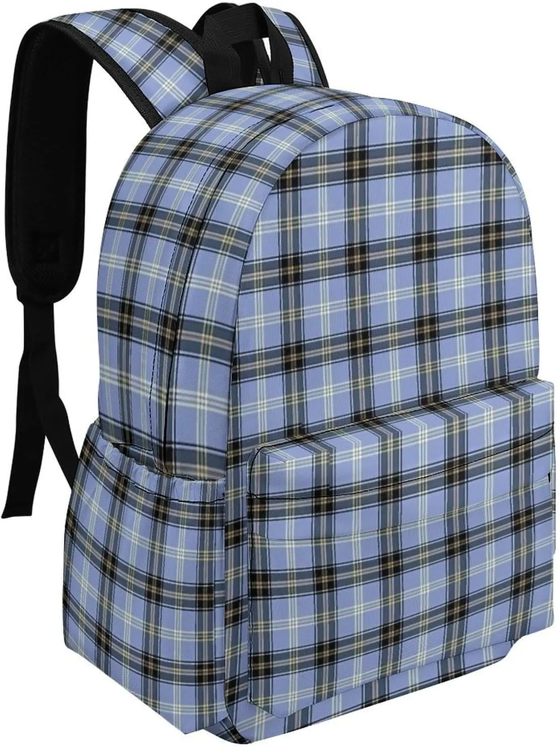 Clan Bell Tartan Casual Lightweight Large Capacity Travel Backpack Unisex