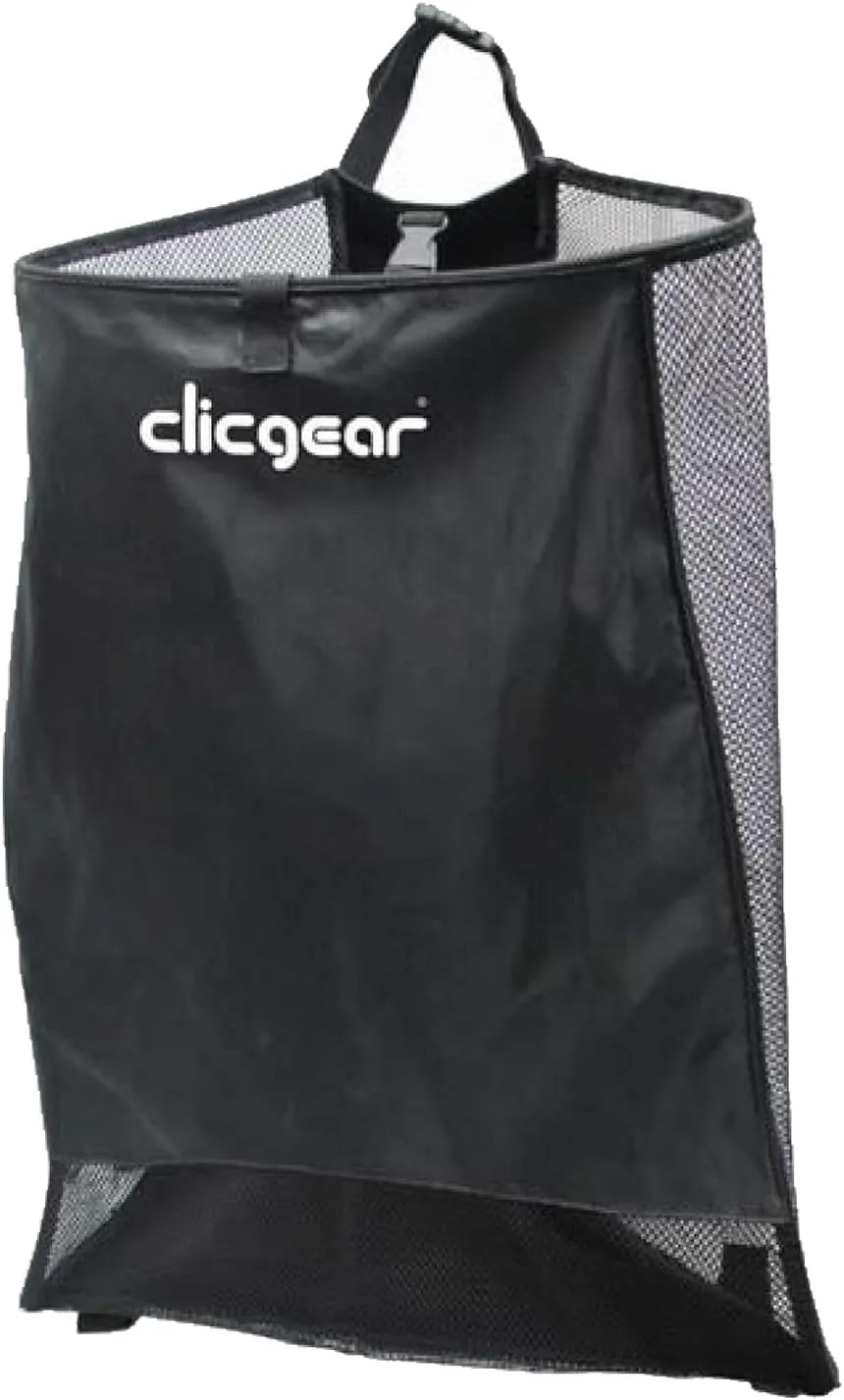 Clicgear Mesh Storage Bag for Golf Push Carts – Large Accessory Pouch, Fits Clicgear & Rovic, Holds Shoes, Jacket, Snacks, Beverages & More