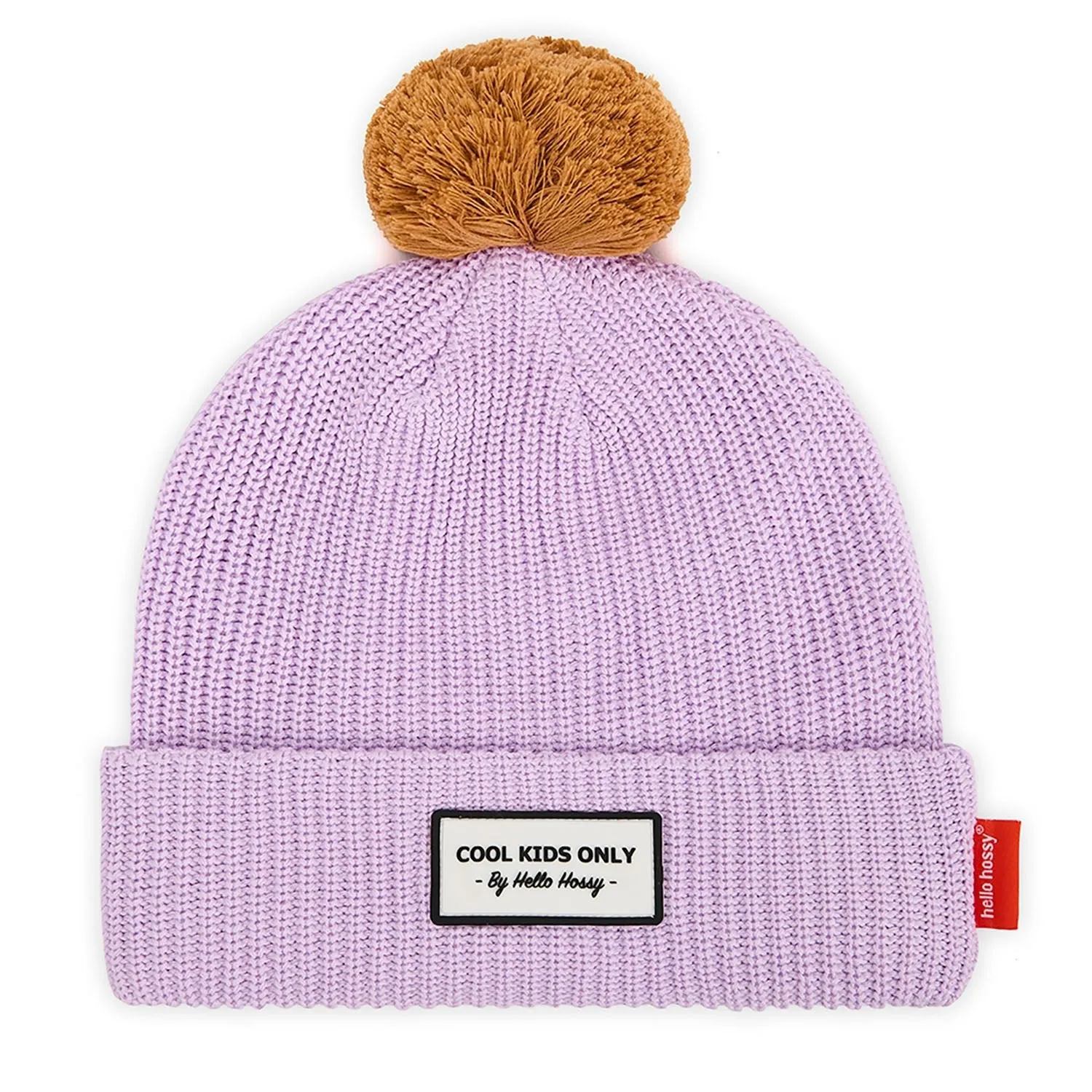 Color Block Mauve Beanie