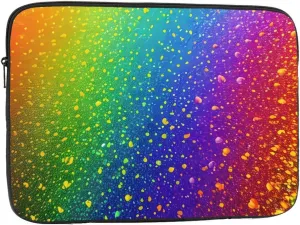 Color Explosion Prints Shockproof Portable Laptop Sleeve Bag 17 inch - Protective Case for Men and Women's Business Travel, Office Daily Use