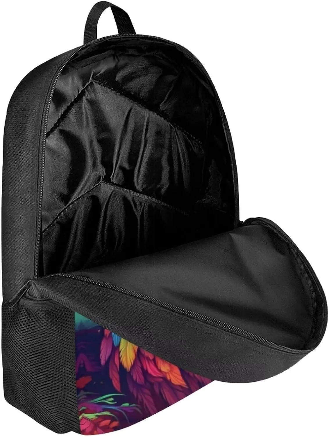 Colorful Cool Owl Cool Animal Backpack School Backpacks Preschool Book Bag Cute School Bags for Kids Boys Girls Travel Daypack