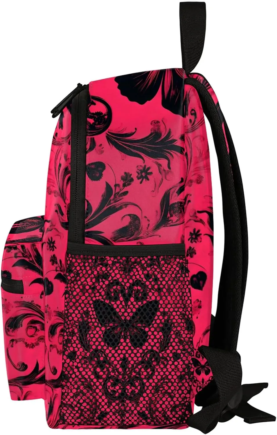 Cool Vintage Butterfly Personalized Backpack Bag with Name Lightweight Custom Shoulder Bags Waterproof Casual Backpacks Travel Laptop Bag for Work Picnic 12in