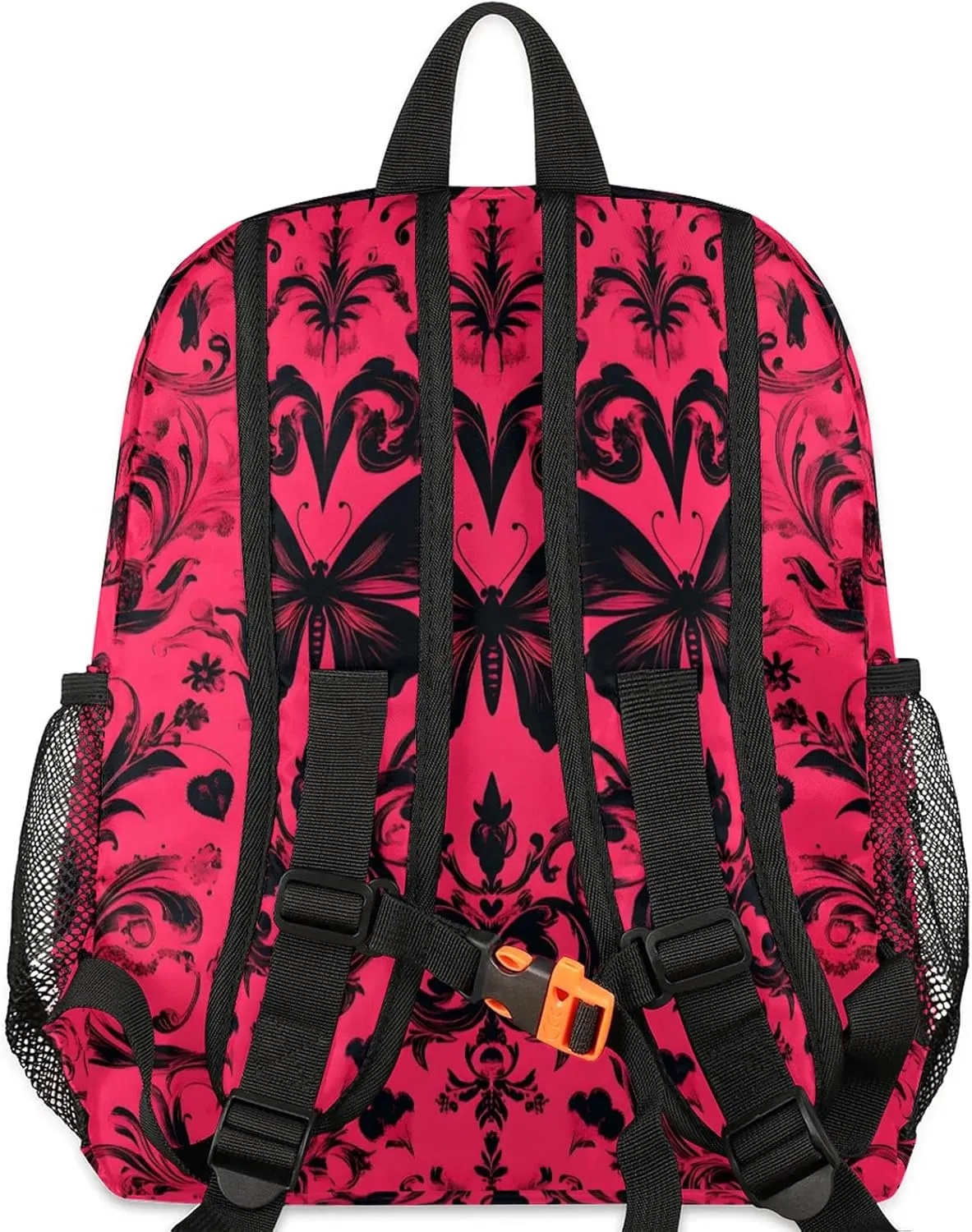 Cool Vintage Butterfly Personalized Backpack Bag with Name Lightweight Custom Shoulder Bags Waterproof Casual Backpacks Travel Laptop Bag for Work Picnic 12in