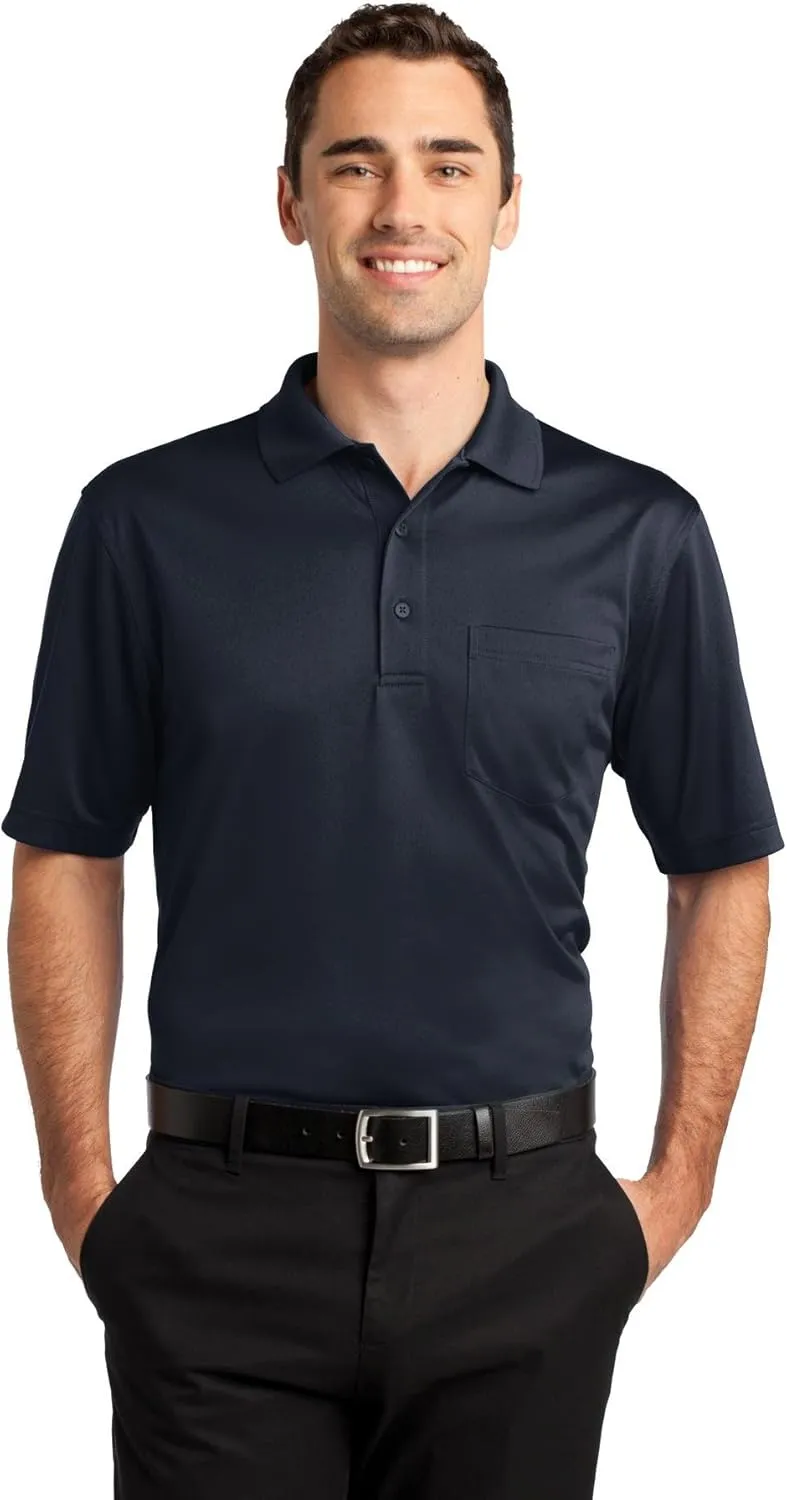 Cornerstone Select Snag-Proof Pocket Polo CS412P