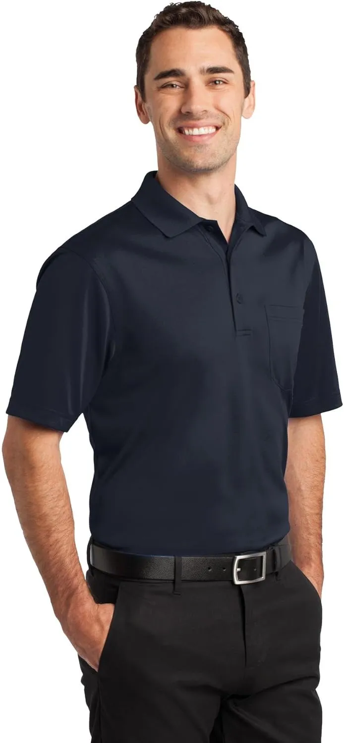 Cornerstone Select Snag-Proof Pocket Polo CS412P