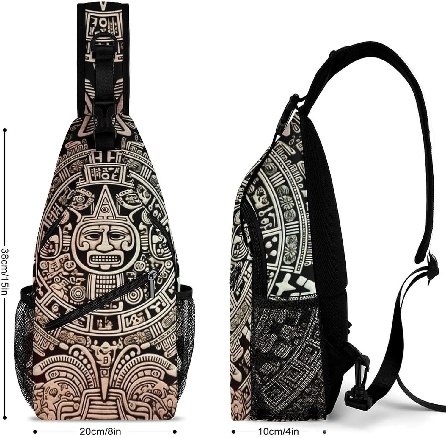 Crossbody Sling Bag Chemistry Print Backpack Sling Bag Travel Hiking Chest Bag Shoulder Bag Daypack