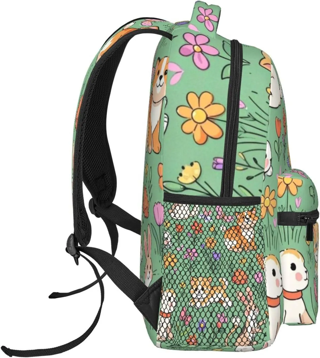 Cute Animals Adult Backpacks 15 Inch Laptop Backpack Double Shoulder Bag for Work Travel Gifts