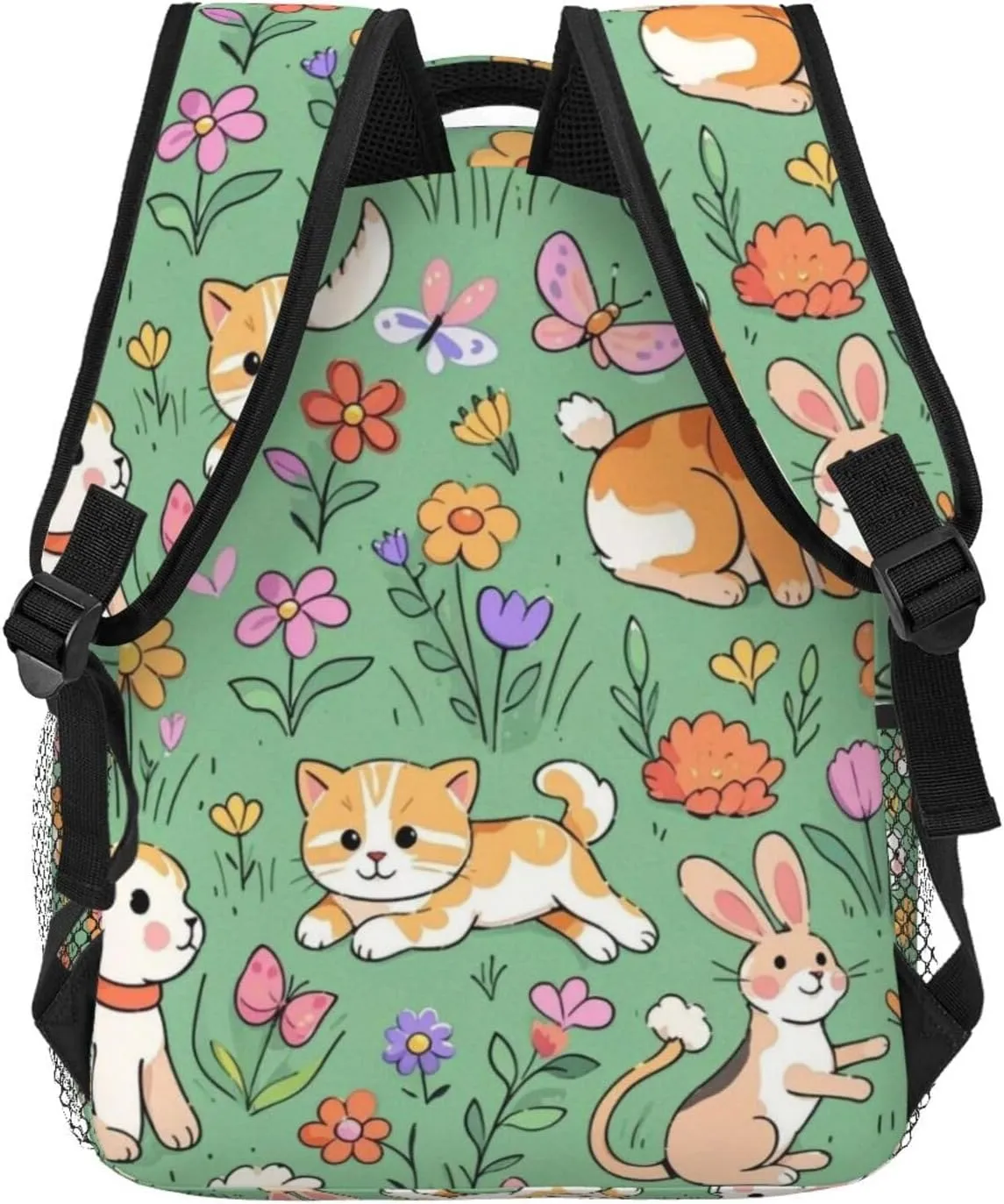Cute Animals Adult Backpacks 15 Inch Laptop Backpack Double Shoulder Bag for Work Travel Gifts
