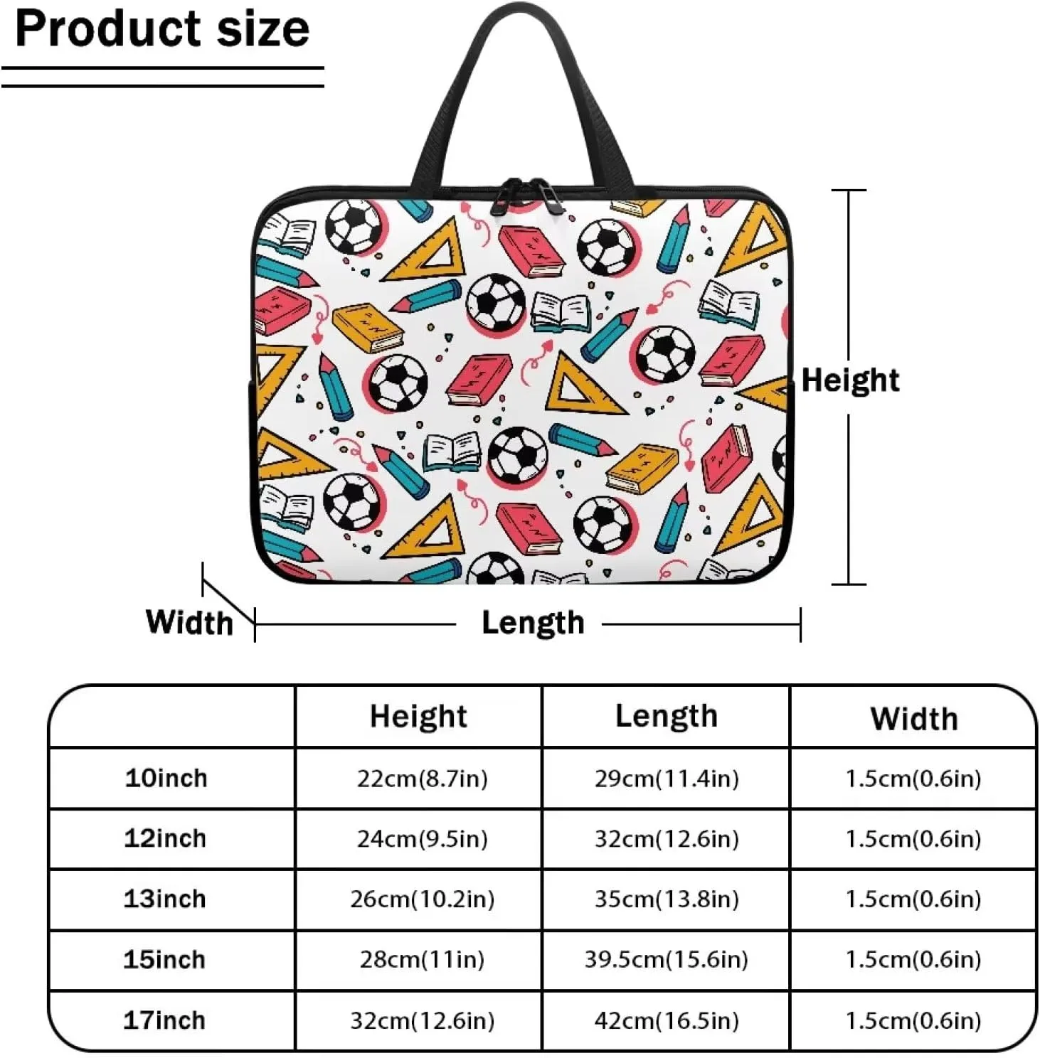 Cute Laptop Tote Bag Women,Messenger Bag Laptop Sleeve Case Bag for 12 In 13In 15In 17In Laptop Bag for Men