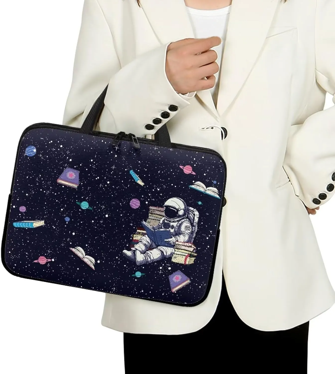 Cute Laptop Tote Bag Women,Messenger Bag Laptop Sleeve Case Bag for 12 In 13In 15In 17In Laptop Bag for Men