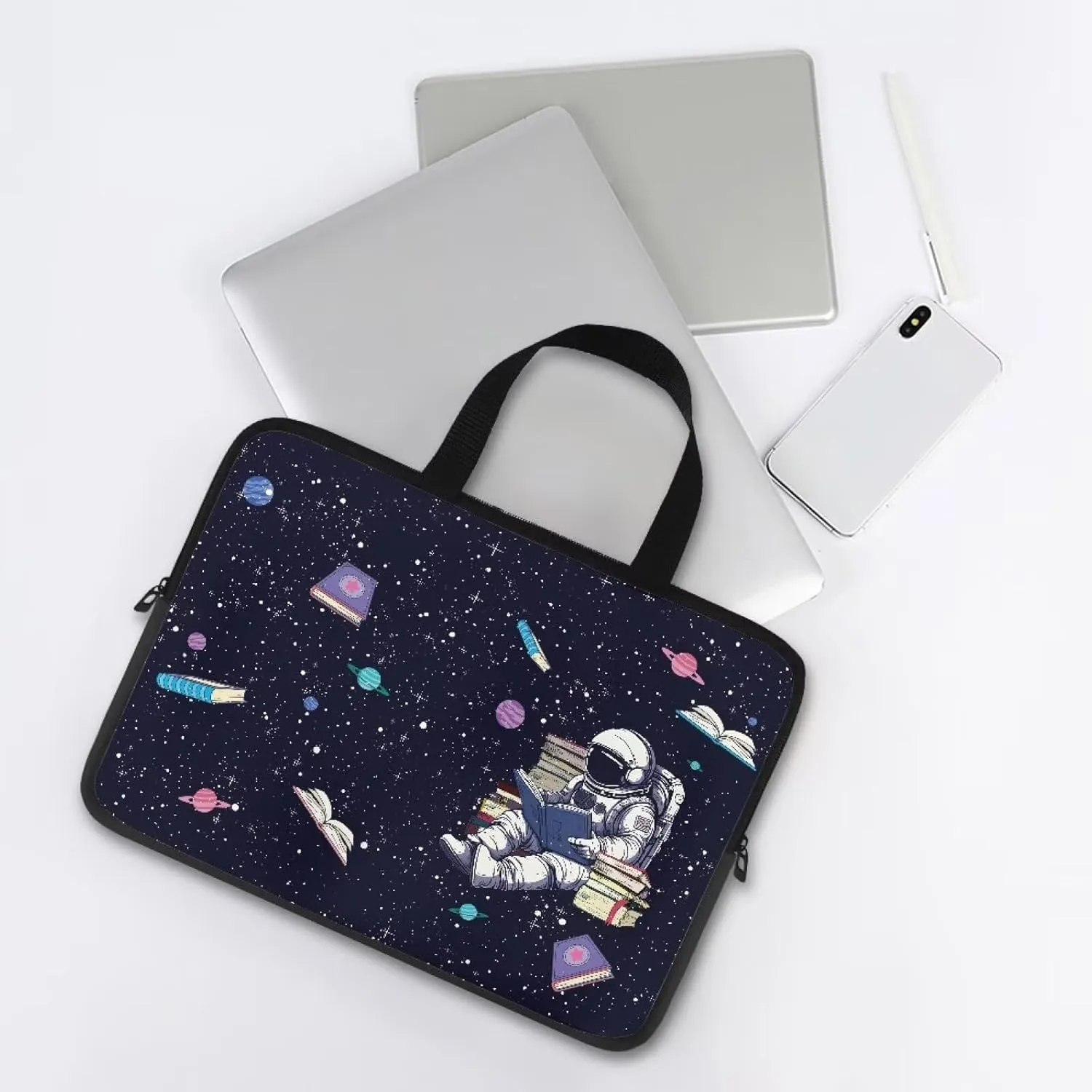 Cute Laptop Tote Bag Women,Messenger Bag Laptop Sleeve Case Bag for 12 In 13In 15In 17In Laptop Bag for Men