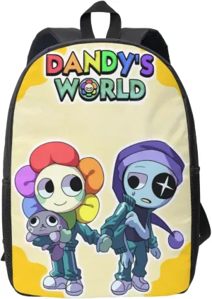Dandys World Backpack Lightweight Laptop Backpack Cute Travel Backpacks For Unisex 17in