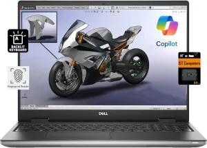 Dell Precision 7000 7670 Mobile Workstation (16" FHD , Intel Core i5-12600HX (>i7-1280P), 32GB RAM, 1TB SSD, NVIDIA RTX A2000 8GB) Laptop for Designer, Architect, 3-Yr WRT, Win 11 Pro w/AI Copilot