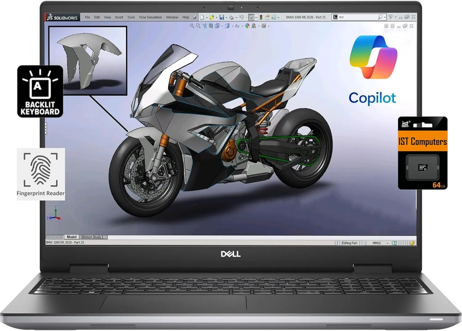 Dell Precision 7000 7670 Mobile Workstation (16" FHD , Intel Core i5-12600HX (>i7-1280P), 32GB RAM, 1TB SSD, NVIDIA RTX A2000 8GB) Laptop for Designer, Architect, 3-Yr WRT, Win 11 Pro w/AI Copilot