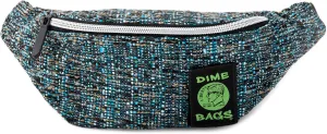 Dime Bags Hemp Waist Pack - Small Hipster Fanny Pack with Adjustable Strap (Glass)