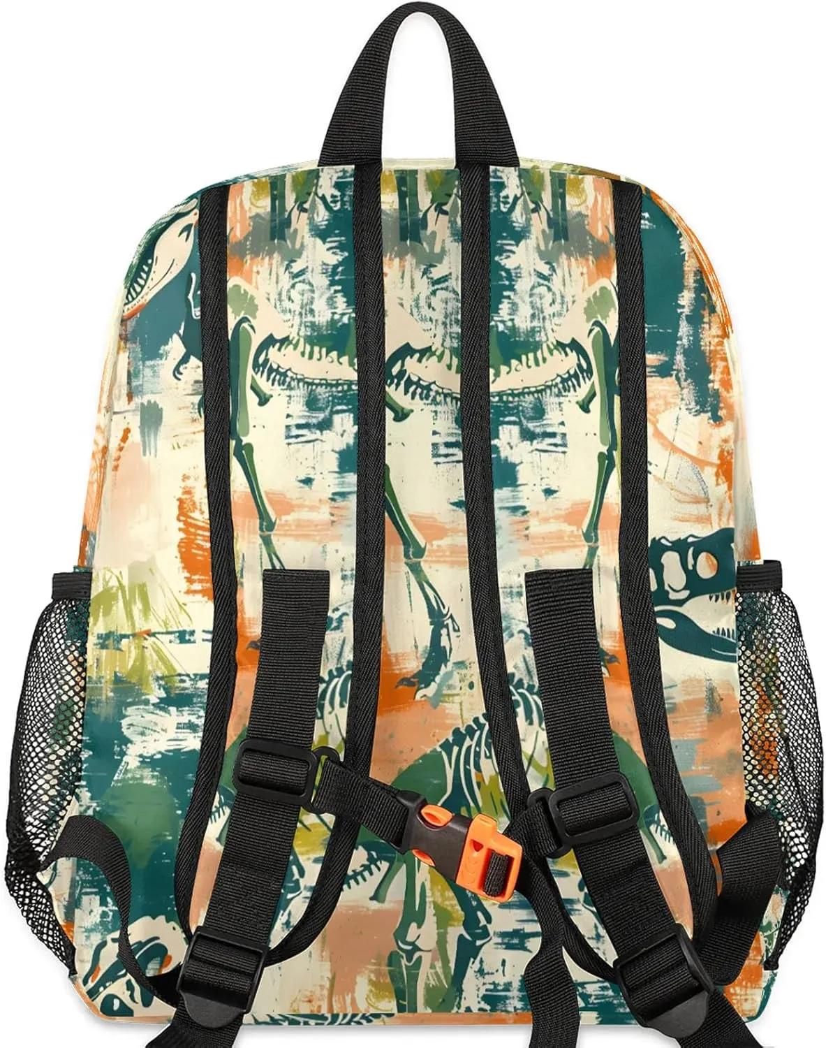 Dinosaurs Art Personalized Backpack Bag with Name Lightweight Custom Shoulder Bags Waterproof Casual Backpacks Travel Laptop Bag for Work Picnic 12in