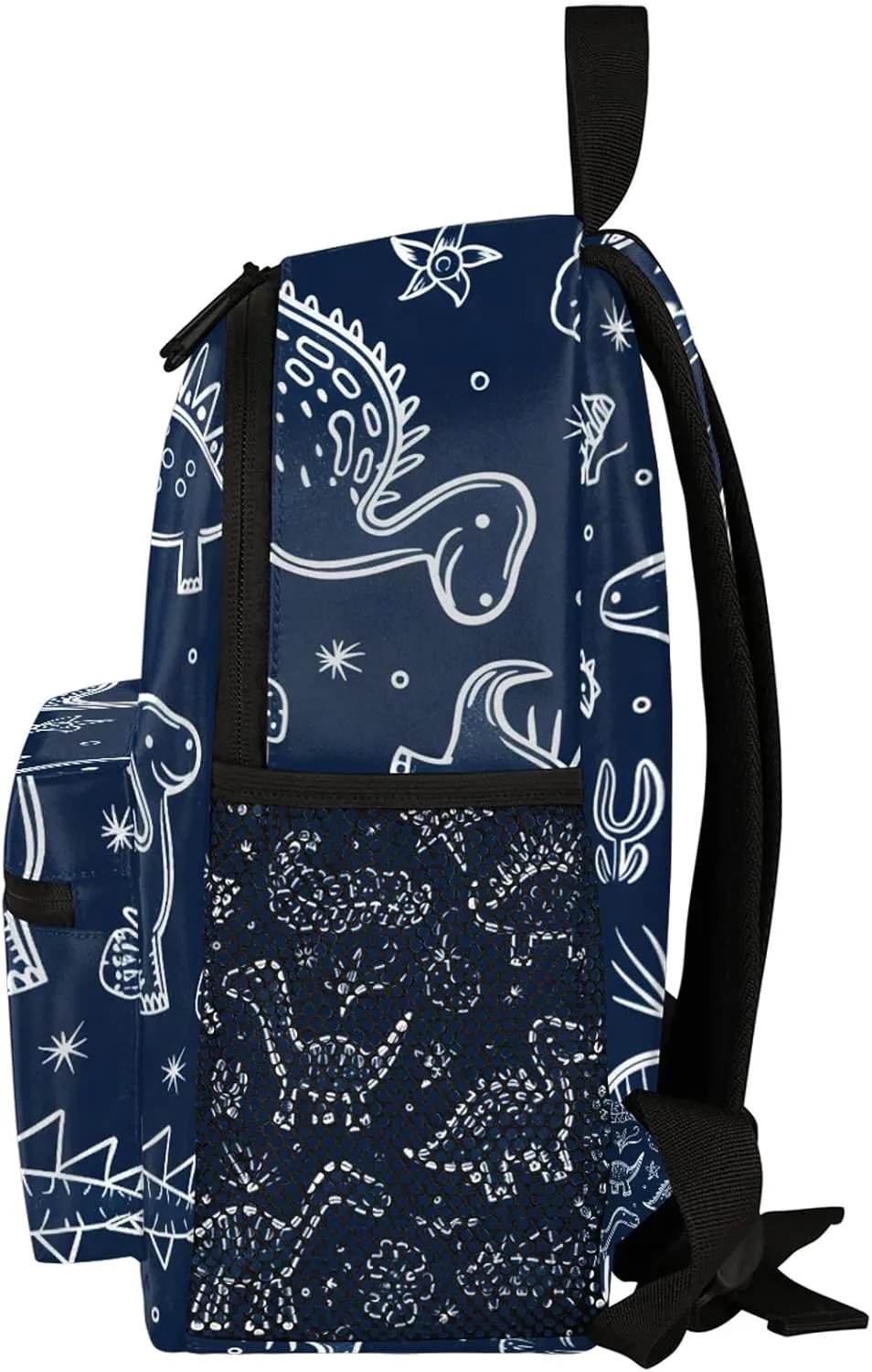 Dinosaurs Fossils Personalized Backpack Bag with Name Lightweight Custom Shoulder Bags Waterproof Casual Backpacks Travel Laptop Bag for Work Picnic 12in