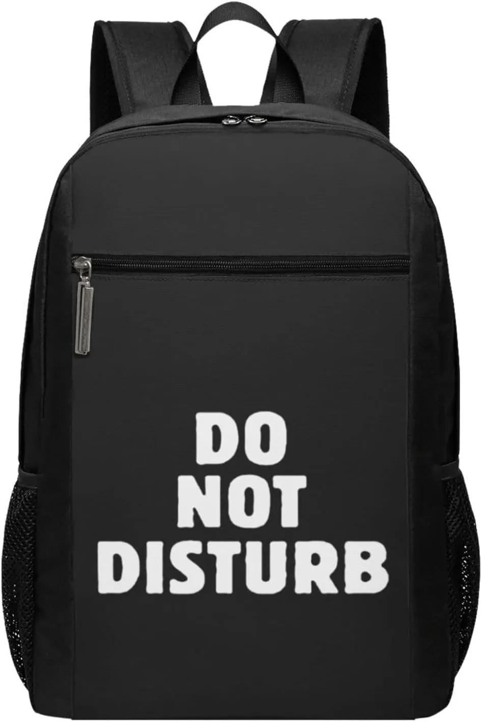 Do Not Disturb Travel Laptop Backpack, Business Anti Theft Slim Sturdy Laptops Backpacks, College Computer Bag Gift for Men & Women Fits 17 Inch Notebook,Black