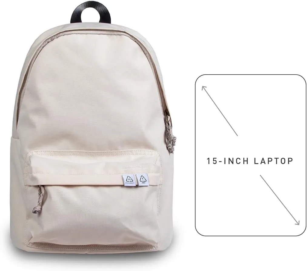 Doughnut Casual Backpack Lightweight Backpack for College Travel Work for Men and Women(White)