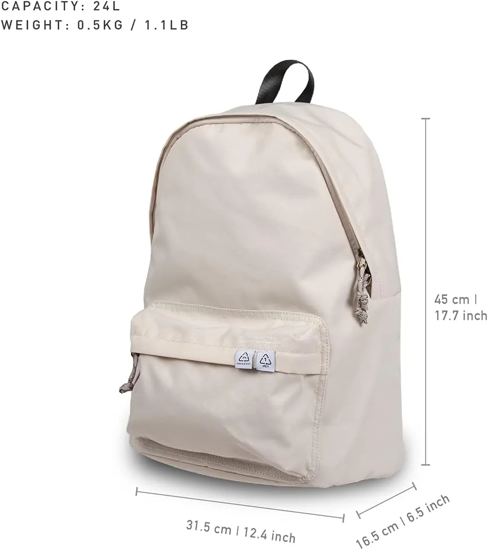 Doughnut Casual Backpack Lightweight Backpack for College Travel Work for Men and Women(White)