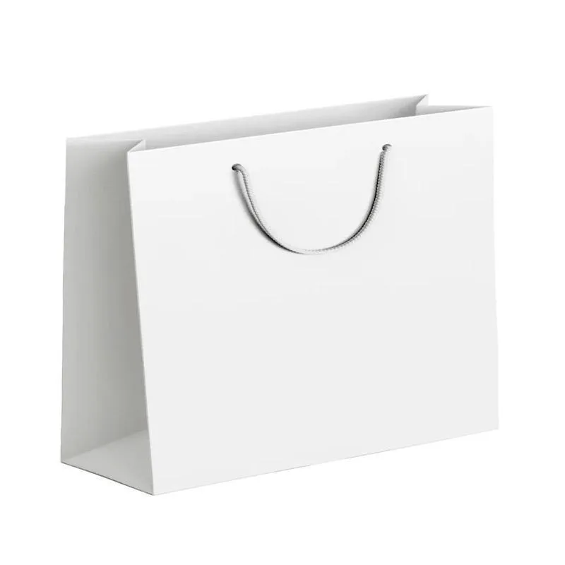 Durable Cardboard Gift Bags 3 Colors 25PCS