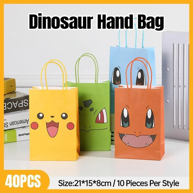 Durable Dinosaur Themed Gift Bag 40PCS