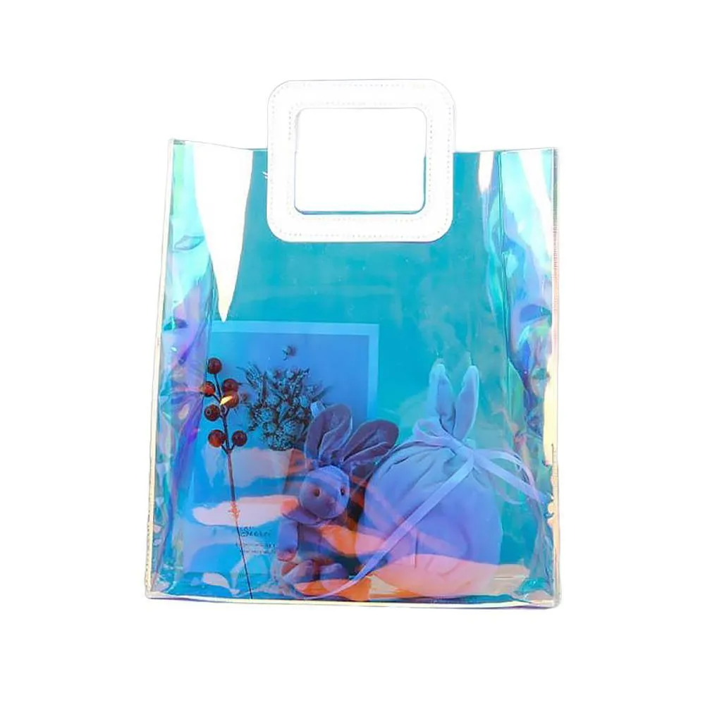 Durable PVC Tote Bags 5-10PCS