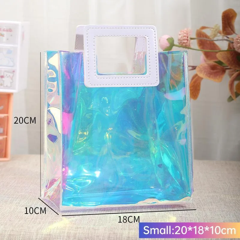 Durable PVC Tote Bags 5-10PCS