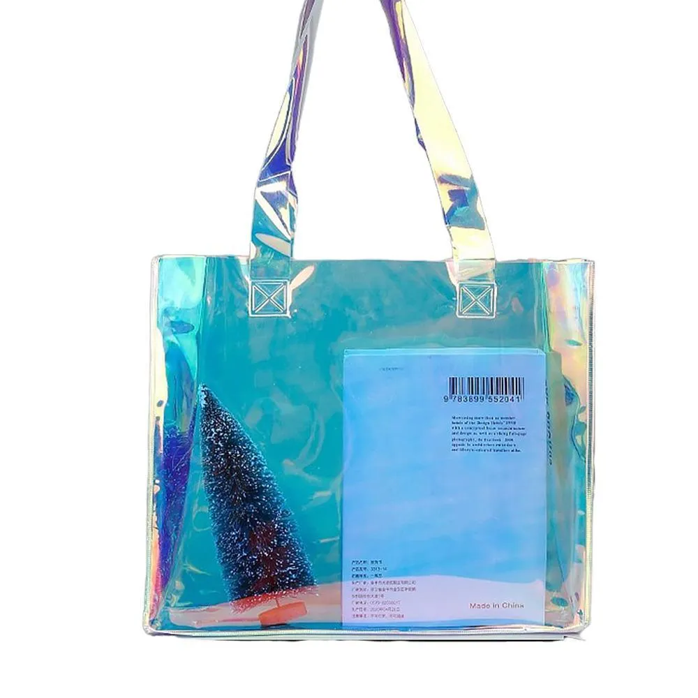 Durable PVC Tote Bags 5-10PCS